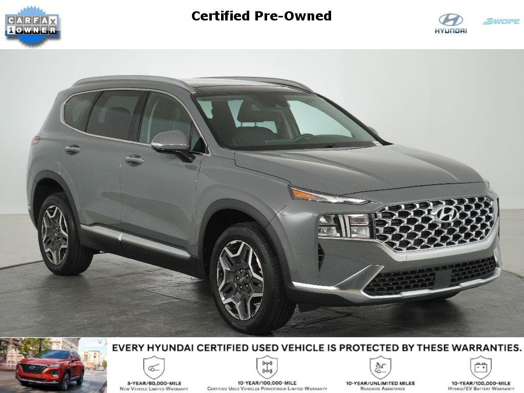 Certified Used 2023 Hampton Gray Hyundai SEL Premium image 1