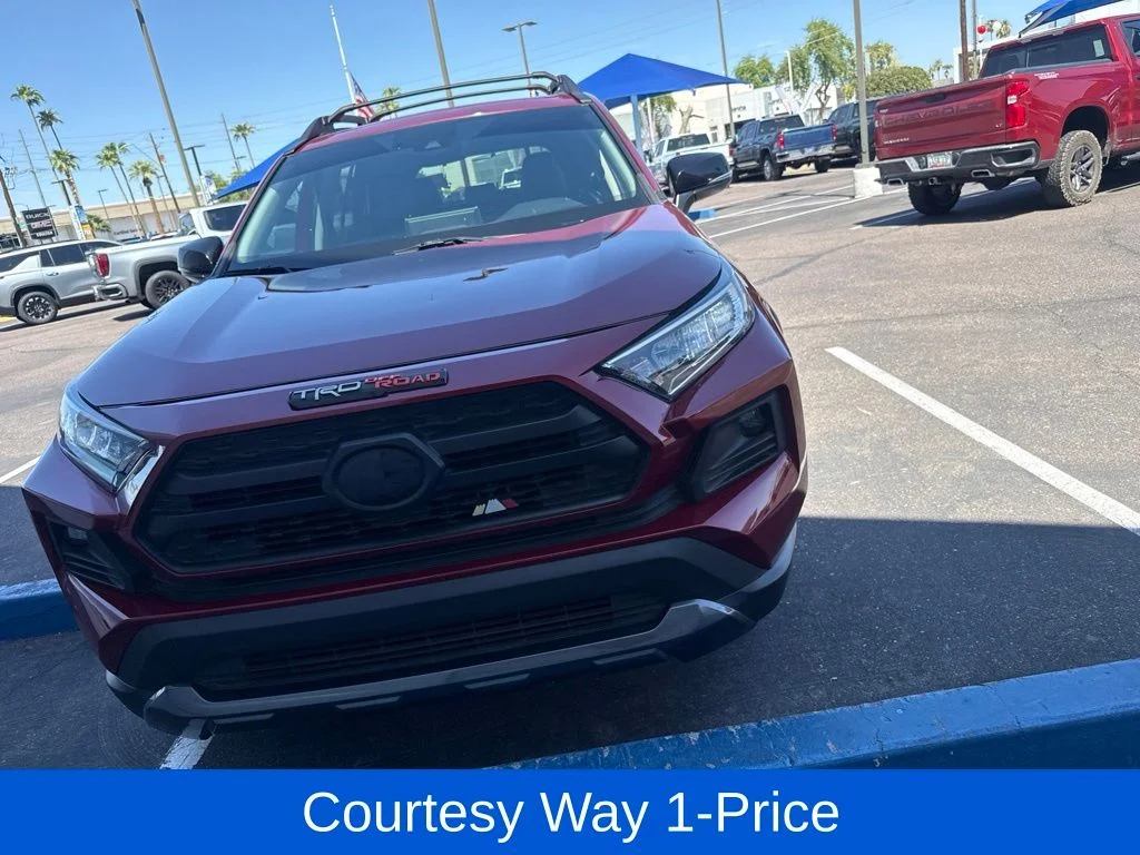 Used 2021 Red Toyota TRD Off Road image 4