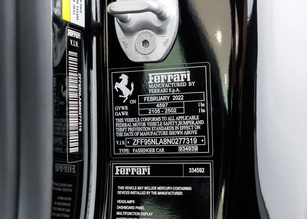 Certified Used 2022 Nero Ferrari Base image 41