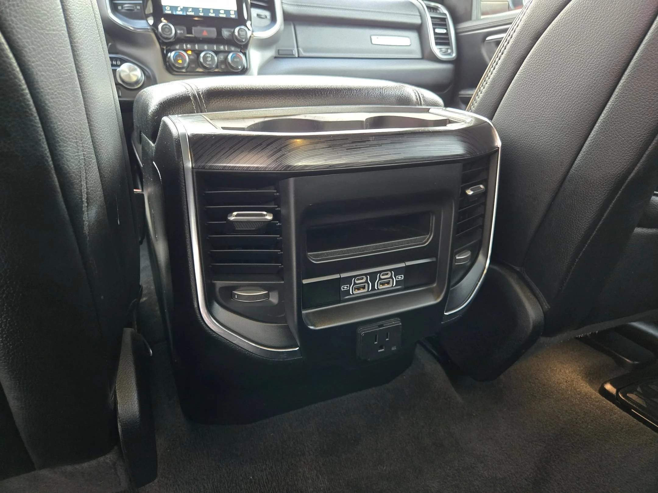 Used 2024 Flame Red Clearcoat Ram Laramie image 36