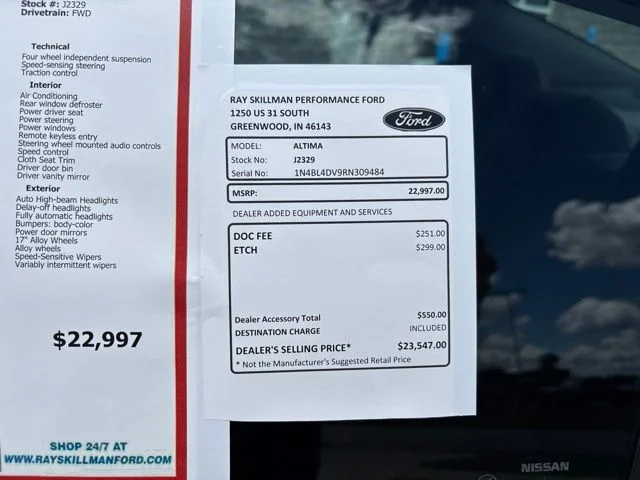 Used 2024 Garnet Pearl Nissan 2.5 SV image 3