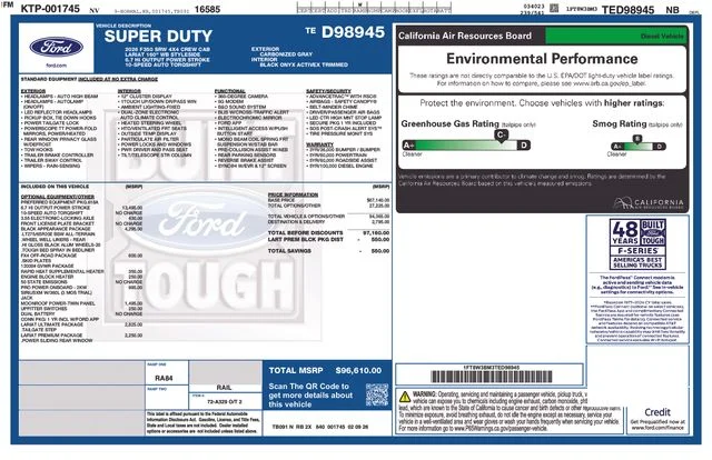 New 2026 Gray Ford Lariat image 17