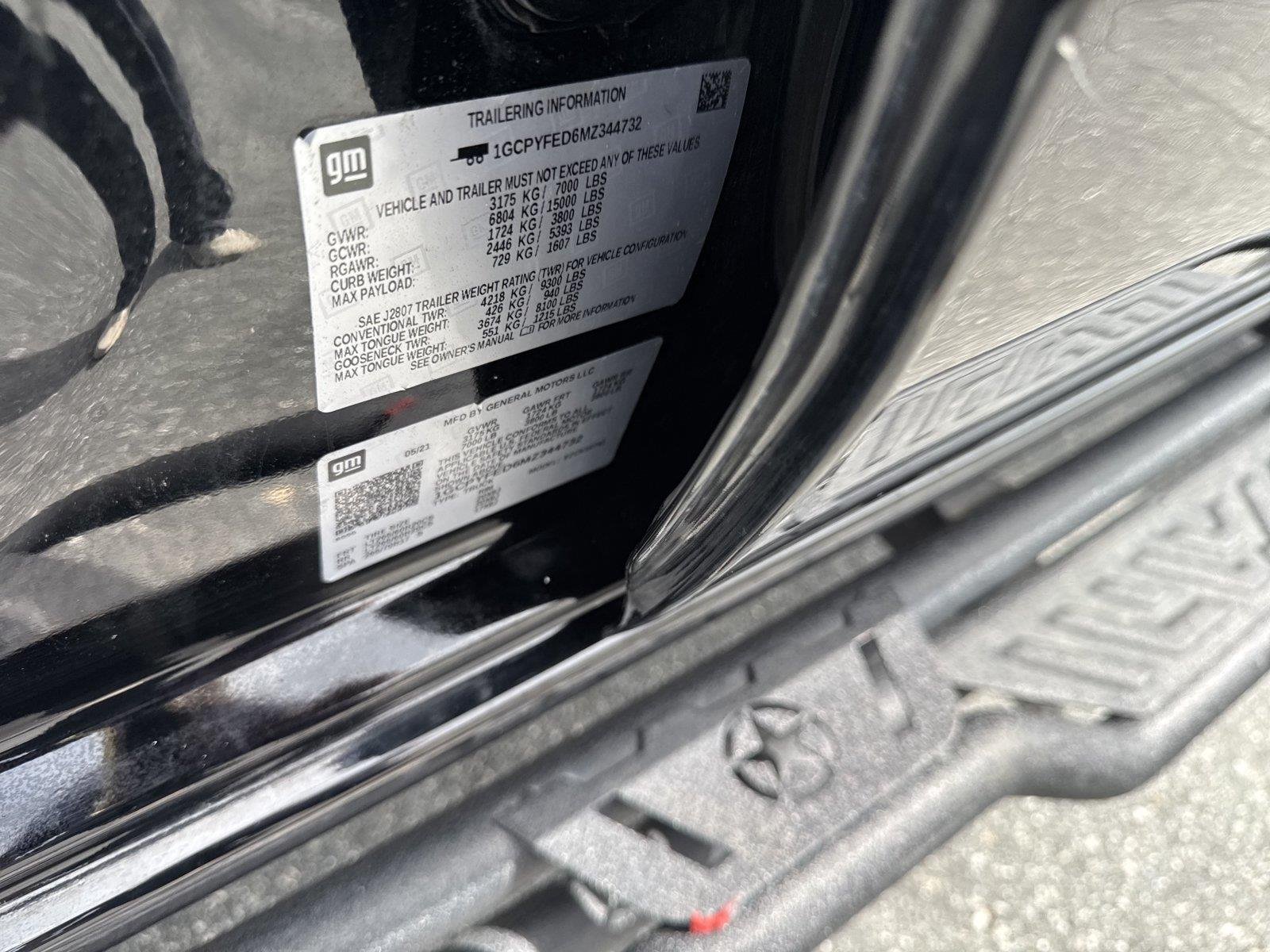 Used 2021 BLACK Chevrolet LT Trail Boss image 39