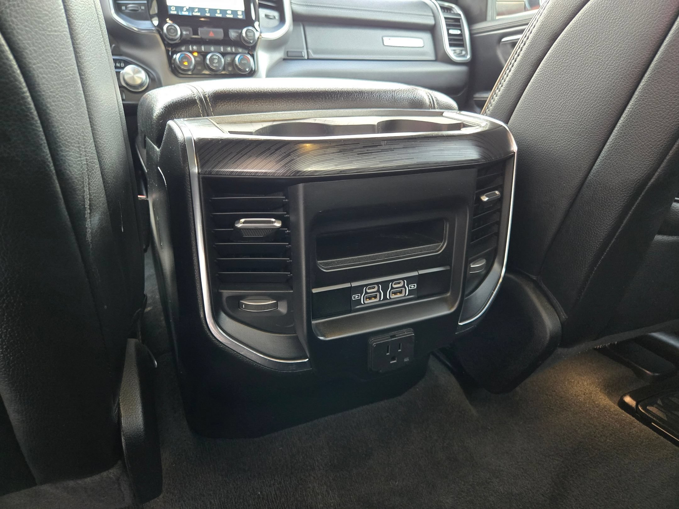 Used 2024 Flame Red Clearcoat RAM Laramie image 36