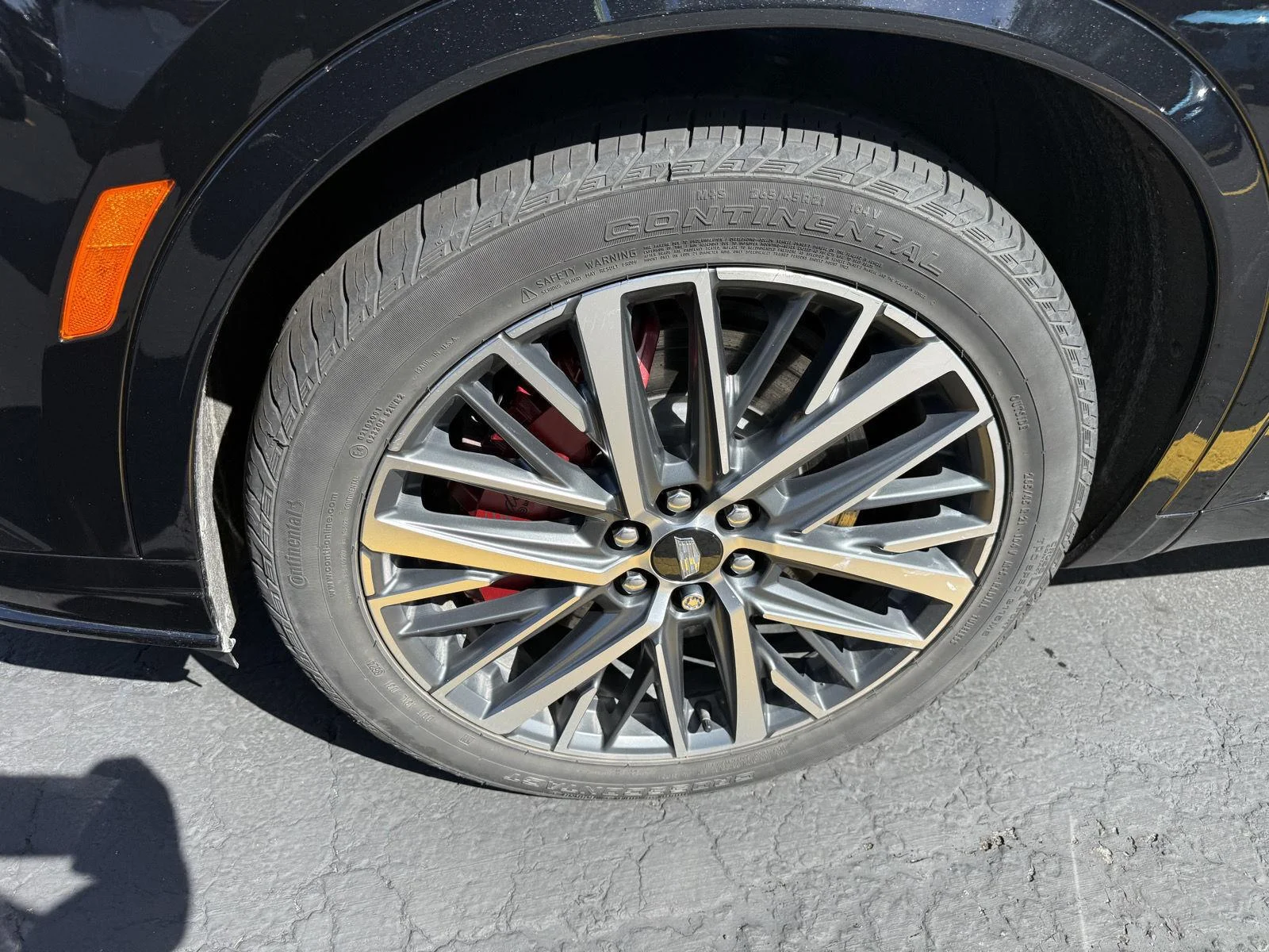 Used 2025 Stellar Black Metallic Cadillac Sport image 3