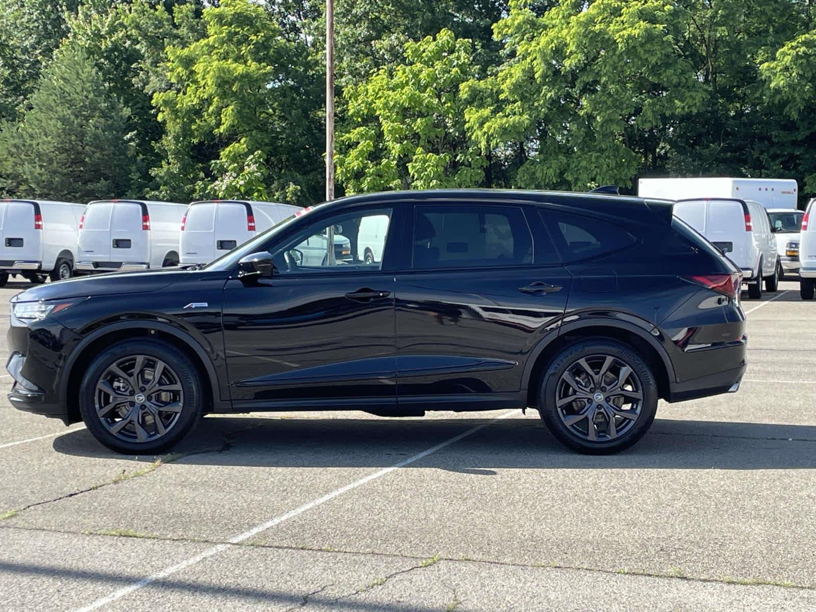 Used 2022 Majestic Black Pearl Acura w/A-Spec Package image 6