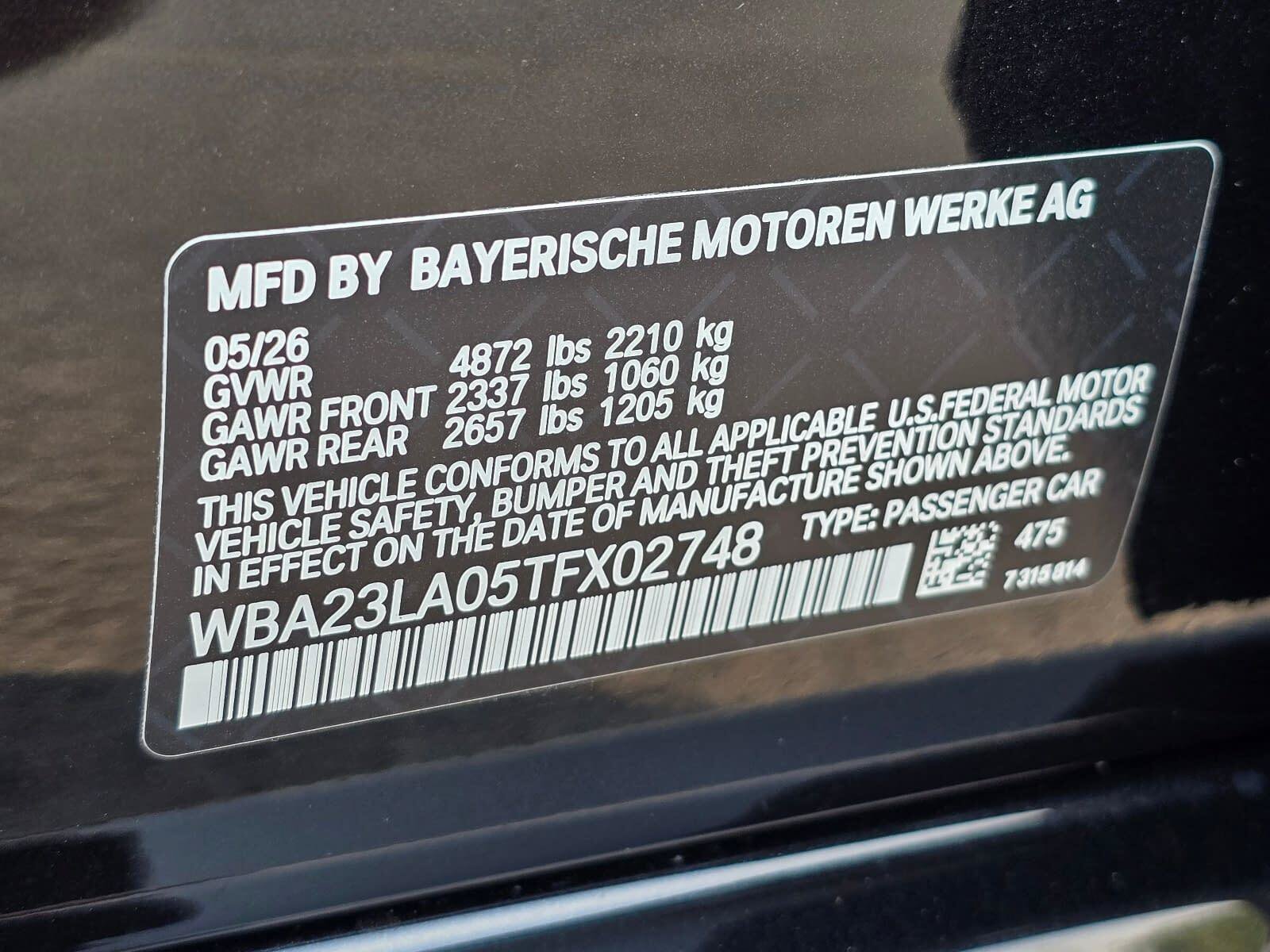 New 2026 Black Sapphire Metallic BMW 330i xDrive image 30