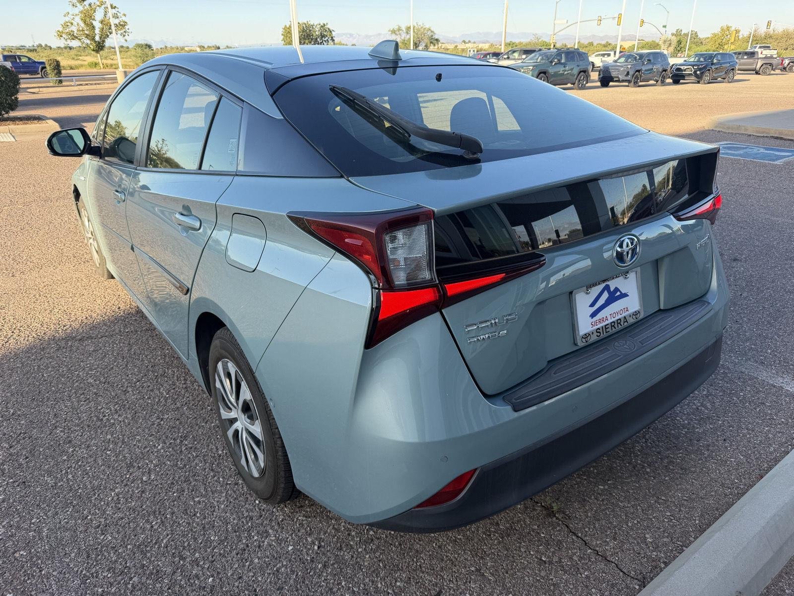 Used 2020 Sea Glass Pearl Toyota LE AWD-e image 3