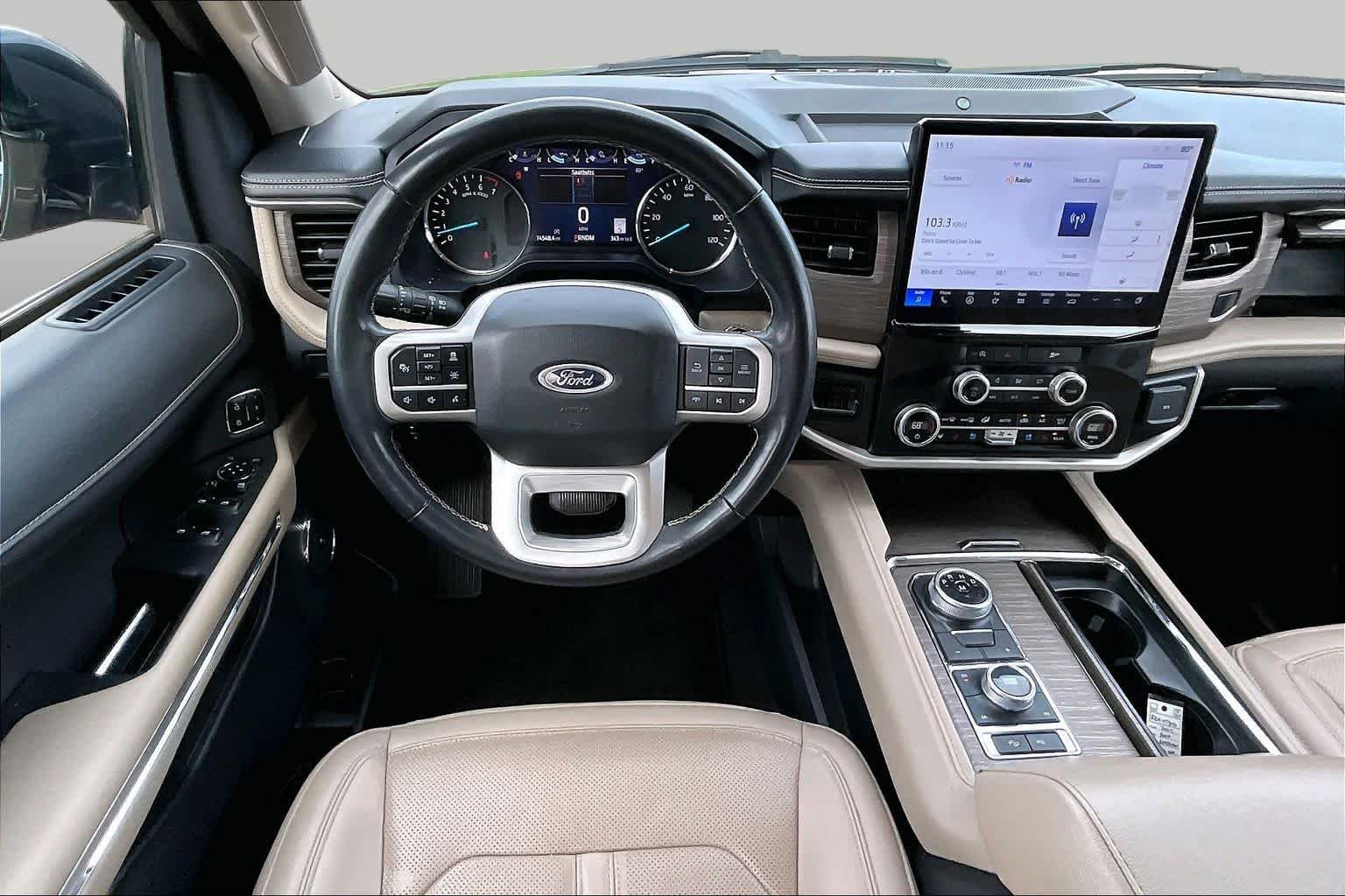 Used 2024 Stone Blue Metallic Ford Limited image 6