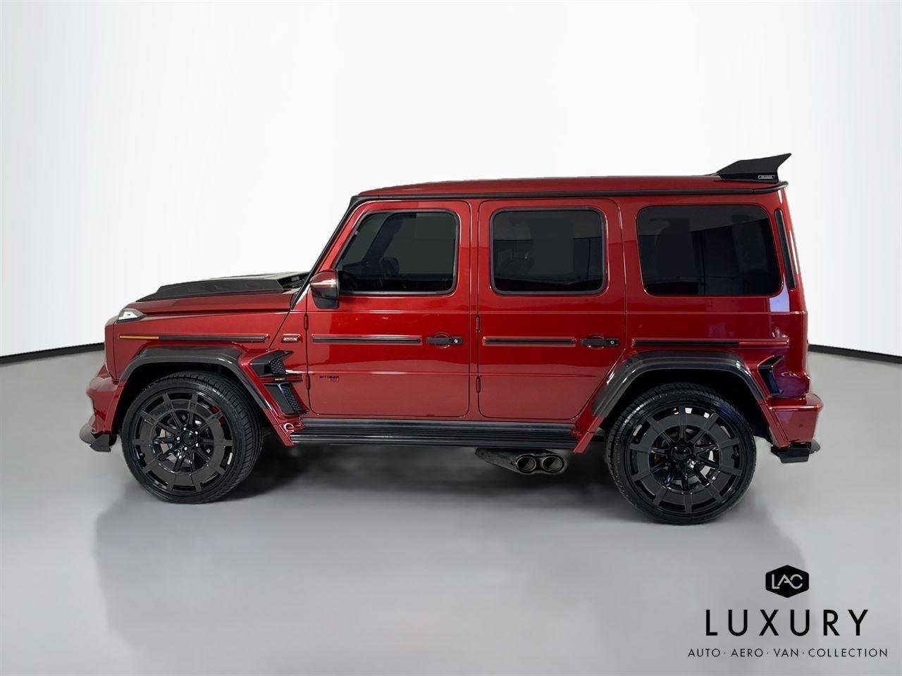 Used 2021 designo Cardinal Red Metallic Mercedes-Benz AMG® G 63 | Brabus Widebody image 9