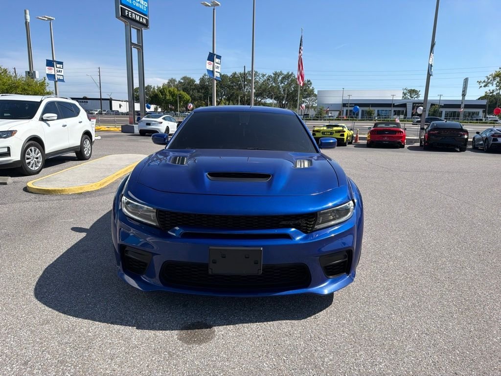 Used 2022 Blue Dodge SRT Hellcat Widebody image 2