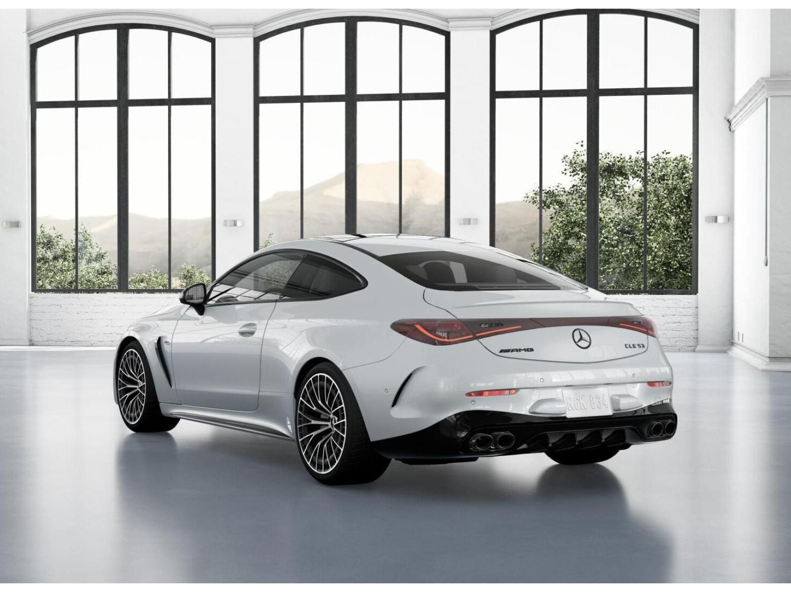 New 2026 MANUFAKTUR Moonlight White Metallic Mercedes-Benz 53 AMG® image 70