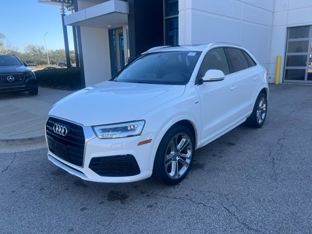 Used 2018 Audi Q3 Premium Plus with VIN WA1JCCFS4JR012598 for sale in Northbrook, IL