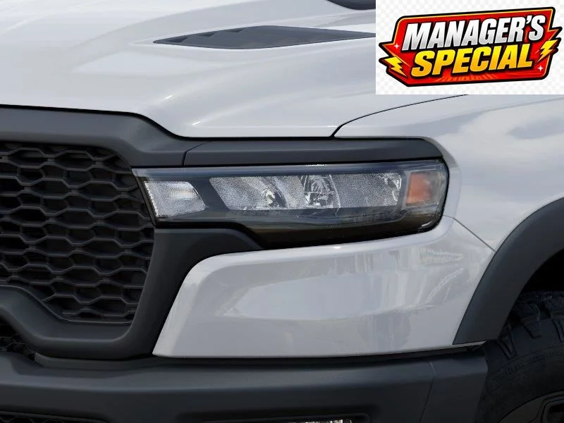 New 2026 Bright White Clear-Coat Exterior Paint RAM Rebel image 10