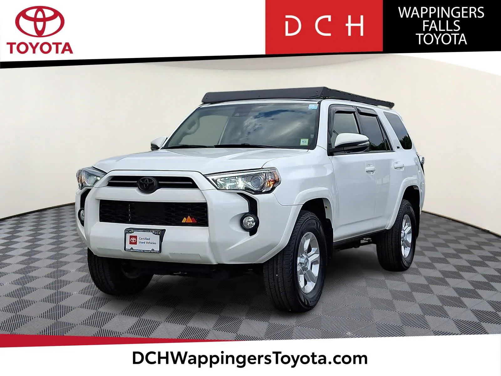 Certified Used 2020 Super White Toyota SR5 Premium image 1