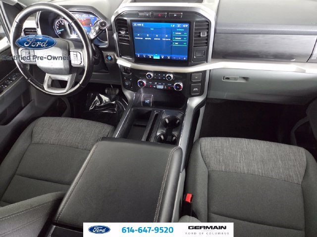 Certified Used 2022 Antimatter Blue Metallic Ford XLT image 32