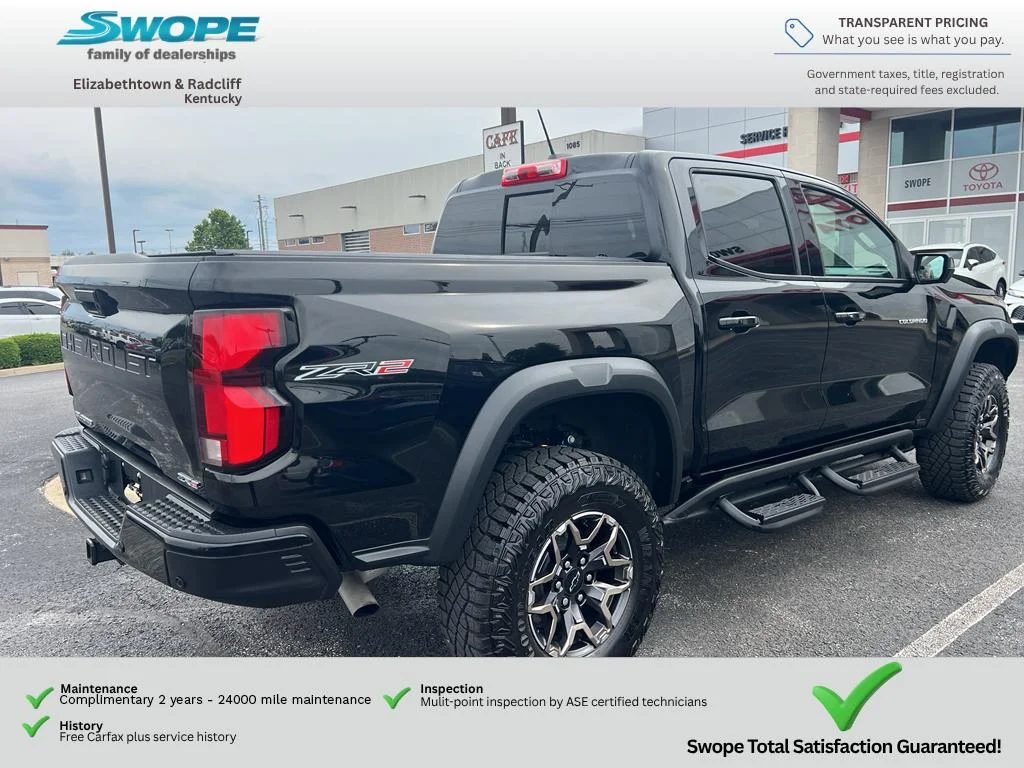 Used 2025 Black Chevrolet 4WD ZR2 image 3