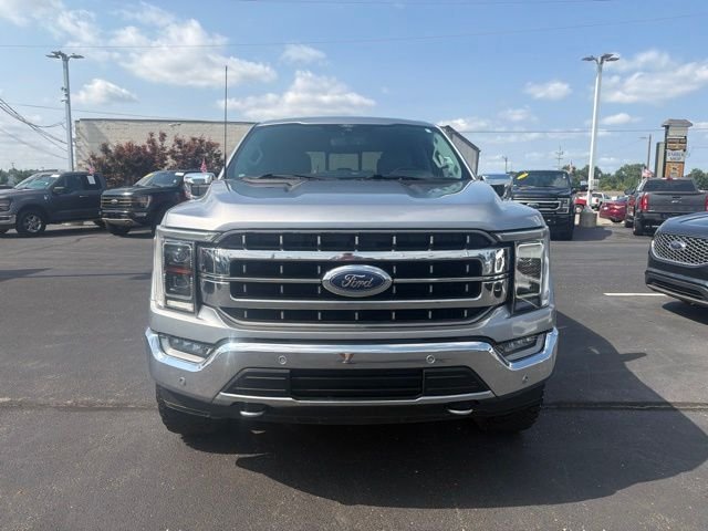Used 2022 Iconic Silver Metallic Ford Lariat image 2