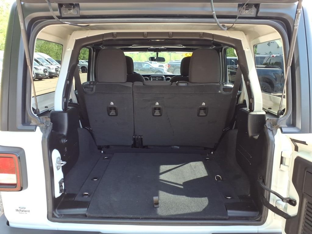 Certified Used 2023 Bright White Clearcoat Jeep Sport image 13