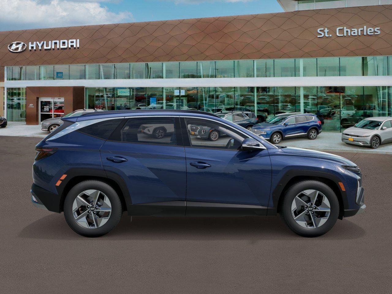 New 2026 Blue Hyundai SEL Premium AWD image 7