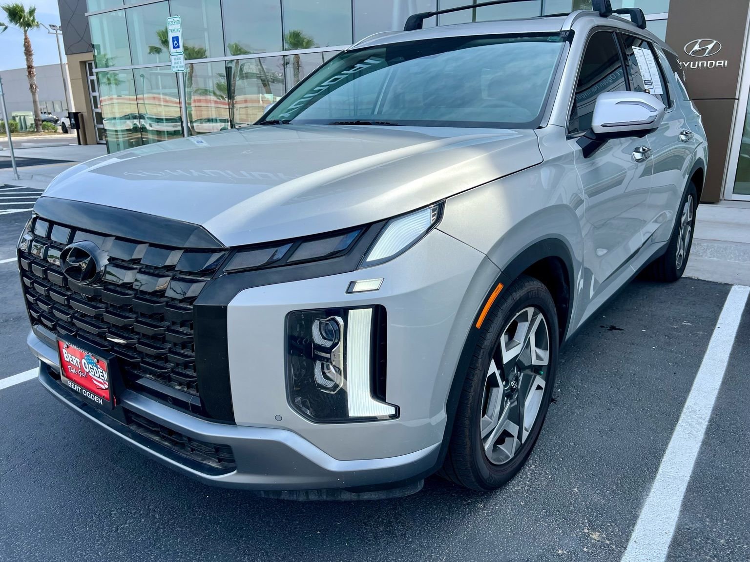 Certified Used 2024 Silver Hyundai SEL image 3