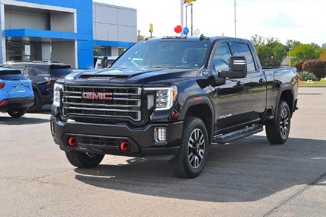 Used 2021 ONYX BLACK GMC AT4 image 7