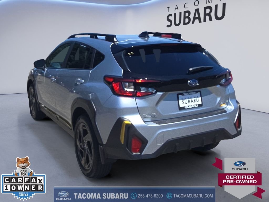 Certified Used 2025 Silver Subaru Sport image 3