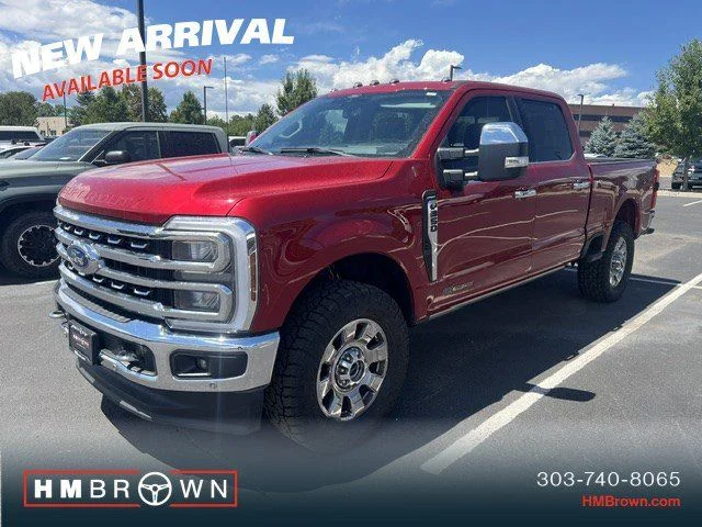 Used 2024 Red Metallic Ford Lariat image 2