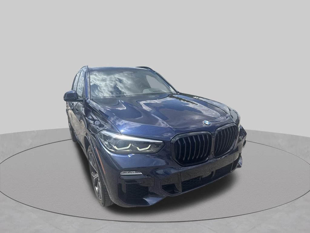 Used 2021 Blue BMW M50i image 4