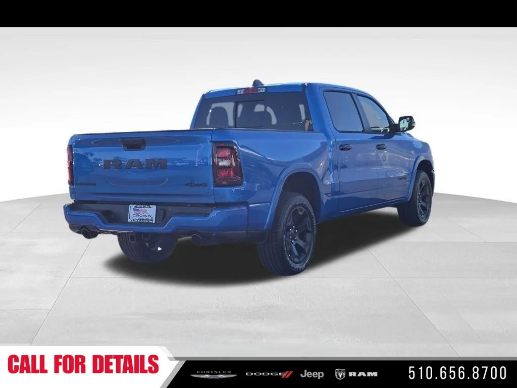 New 2026 Hydro Blue Pearl-Coat Exterior Paint RAM Big Horn image 5
