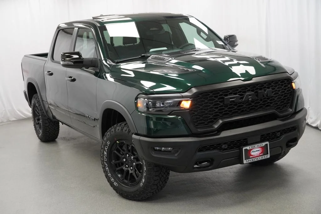 New 2026 Serrano-Green Metallic Exterior Paint RAM Rebel image 7