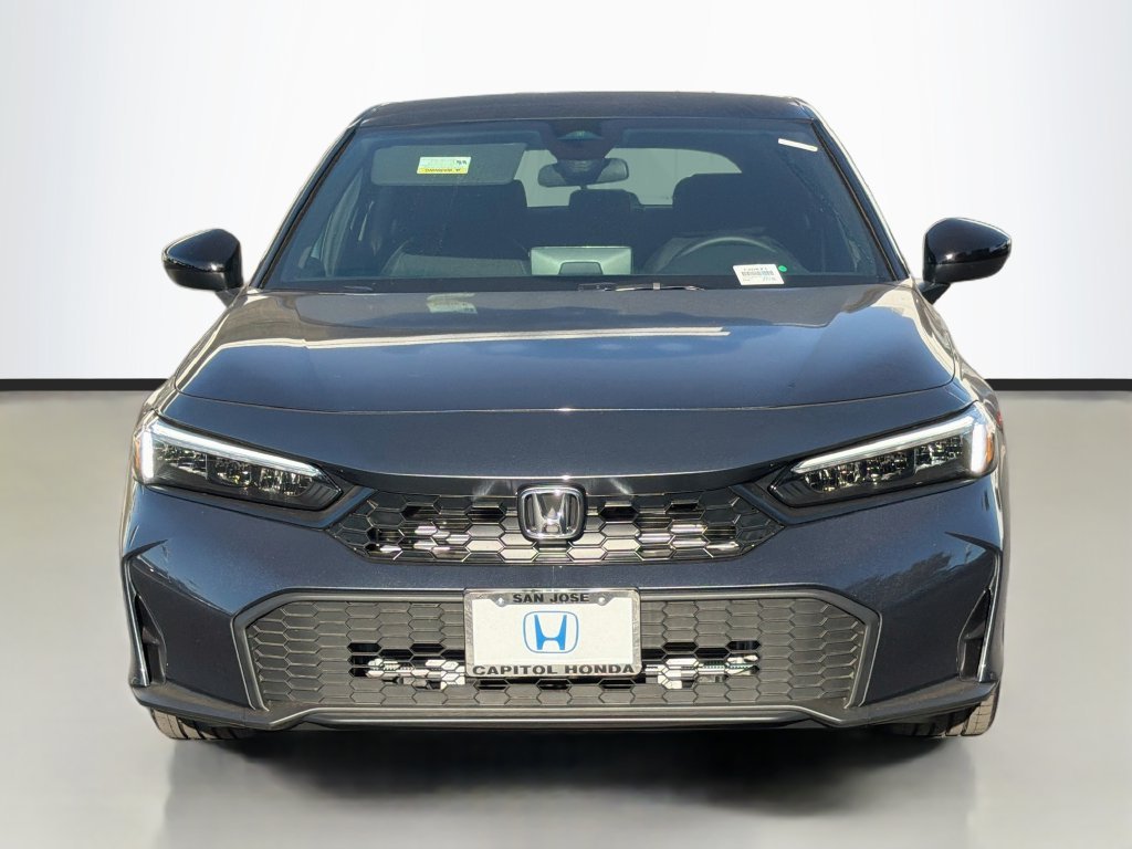 New 2026 Meteorite Gray Metallic Honda FWD Sport image 2