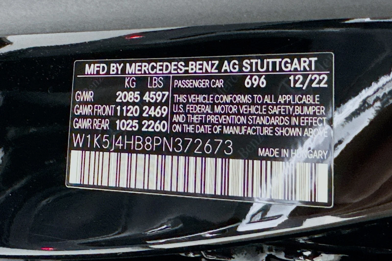 Used 2023 Night Black Mercedes-Benz CLA 250 image 25