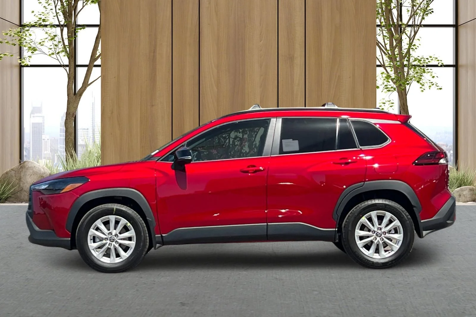 New 2026 Red Toyota LE image 7