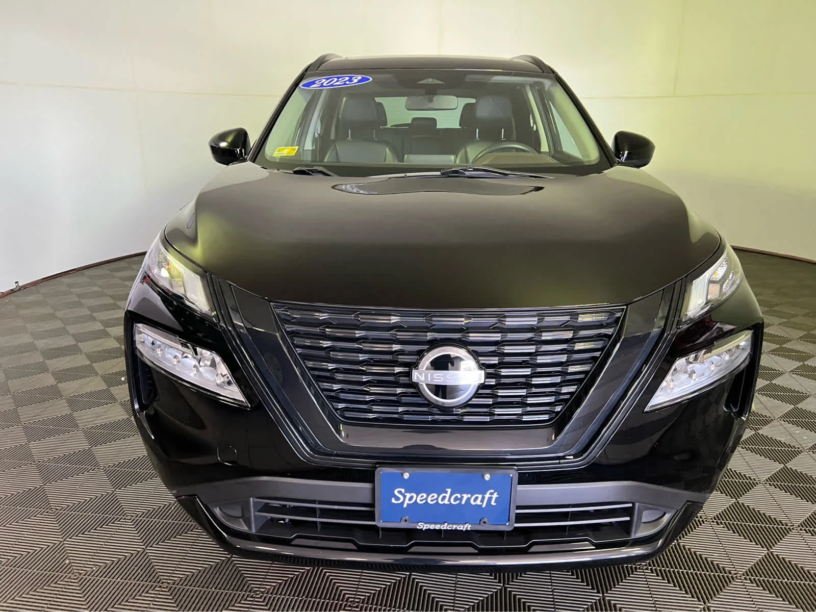 Certified Used 2023 Super Black Nissan SV image 2