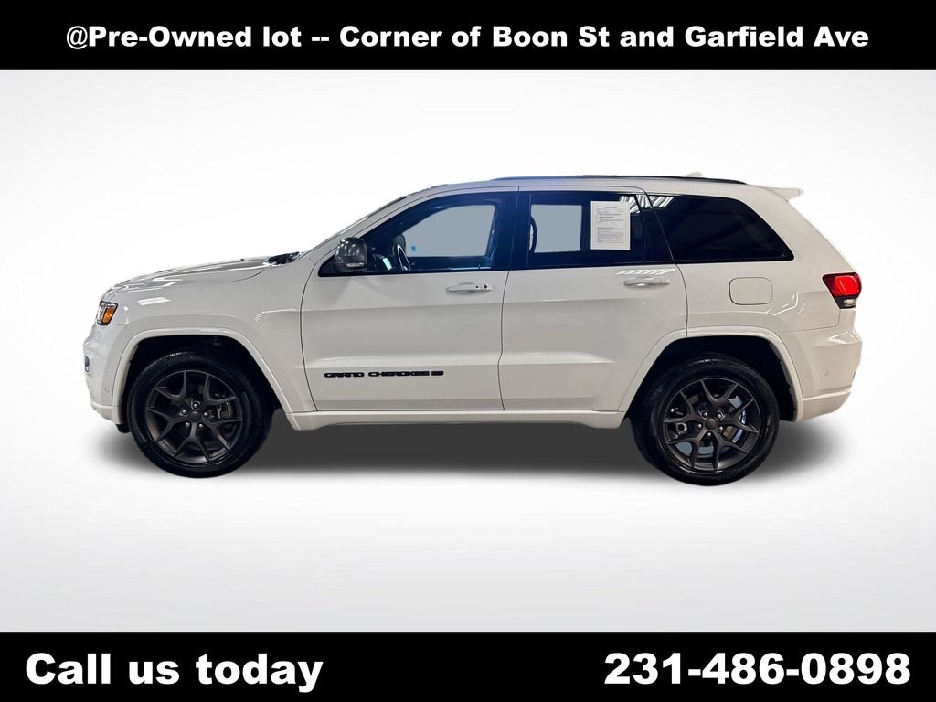Used 2021 White Jeep 80th Anniversary Edition image 3