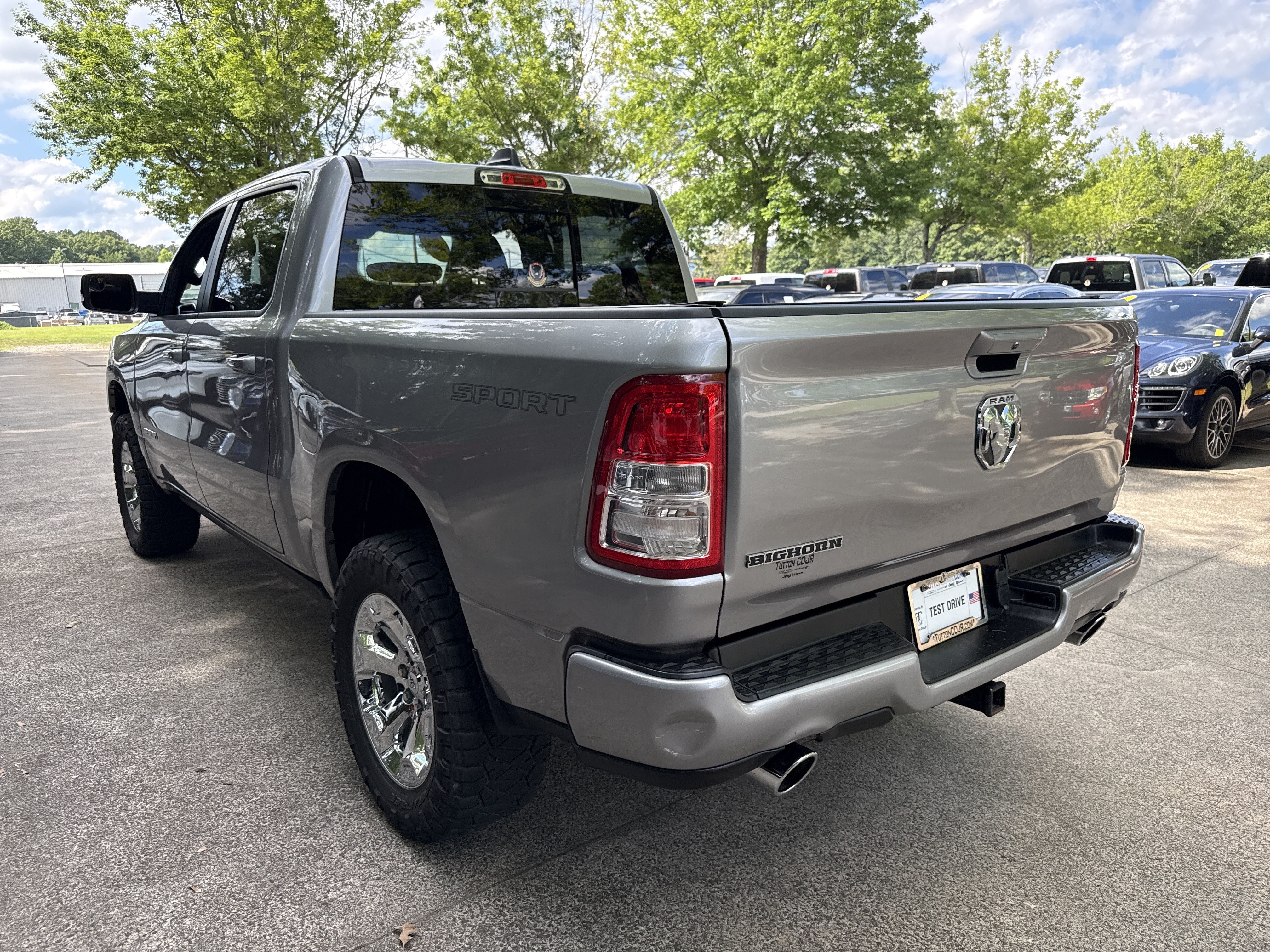 Used 2022 Billet Silver Metallic Clearcoat Ram Big Horn image 5