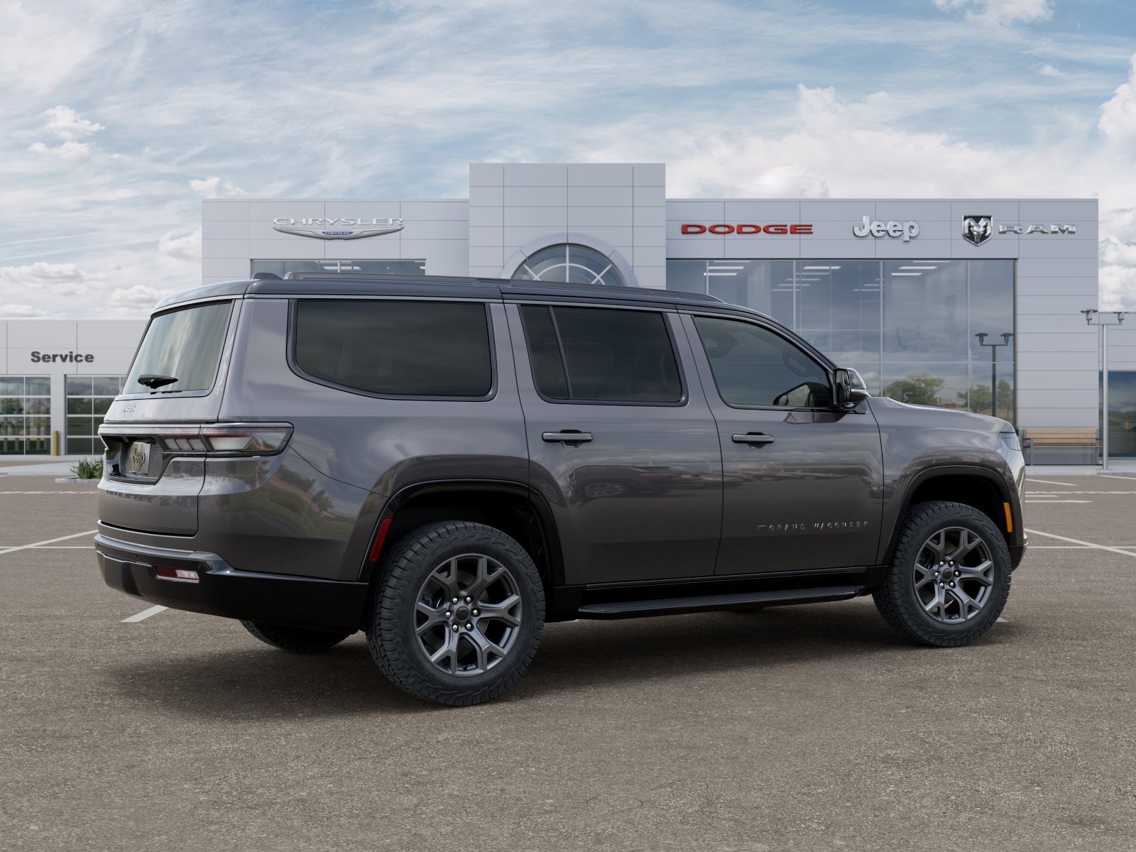 New 2026 Baltic-Gray Metallic Clear-Coat Exterior Paint Jeep Upland image 4