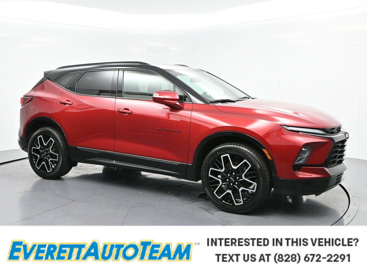 Used 2024 Radiant Red Tintcoat Chevrolet RS image 1