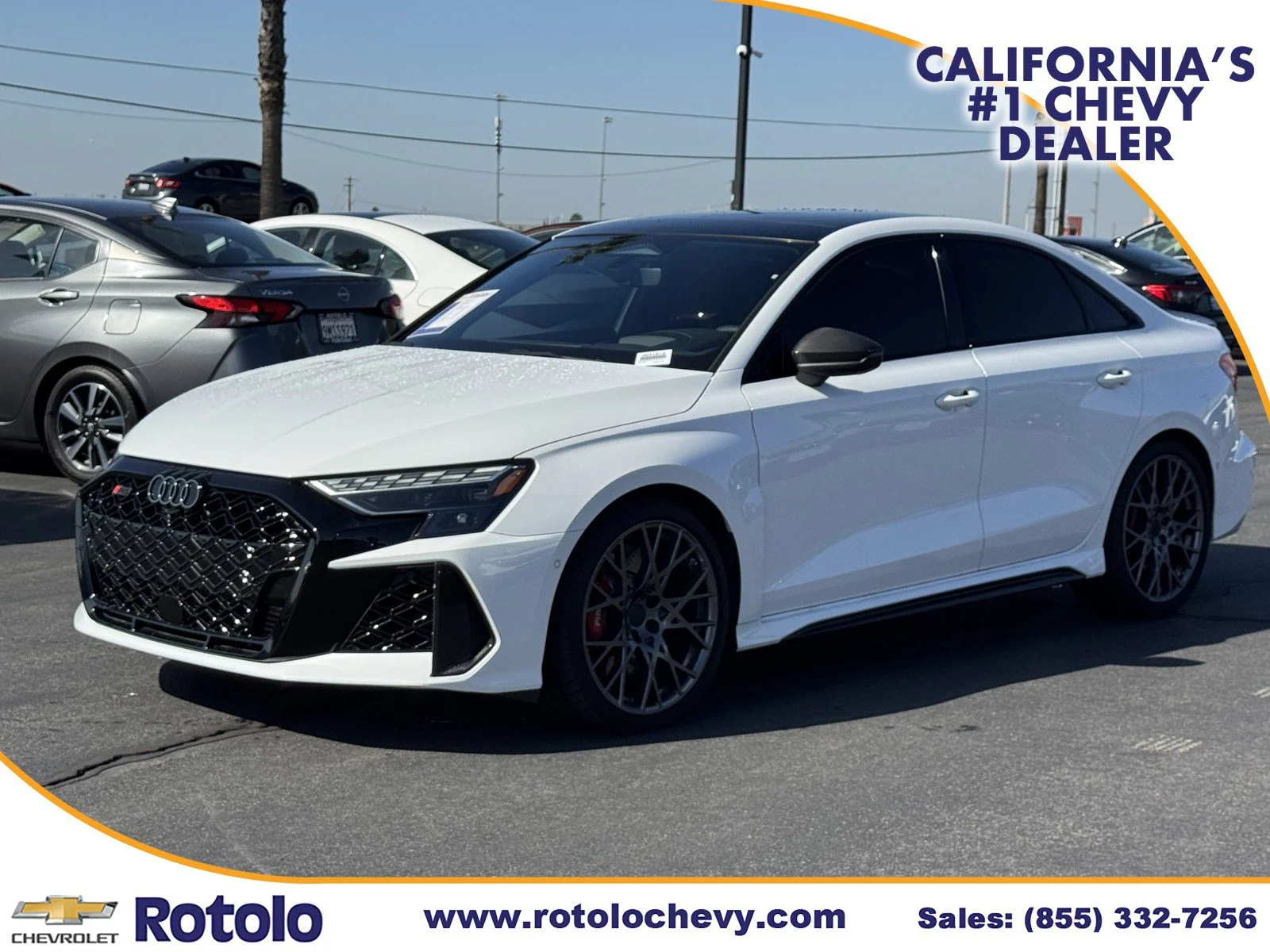 Used 2026 White Audi 4DR SDN 2.5 TFSI image 3