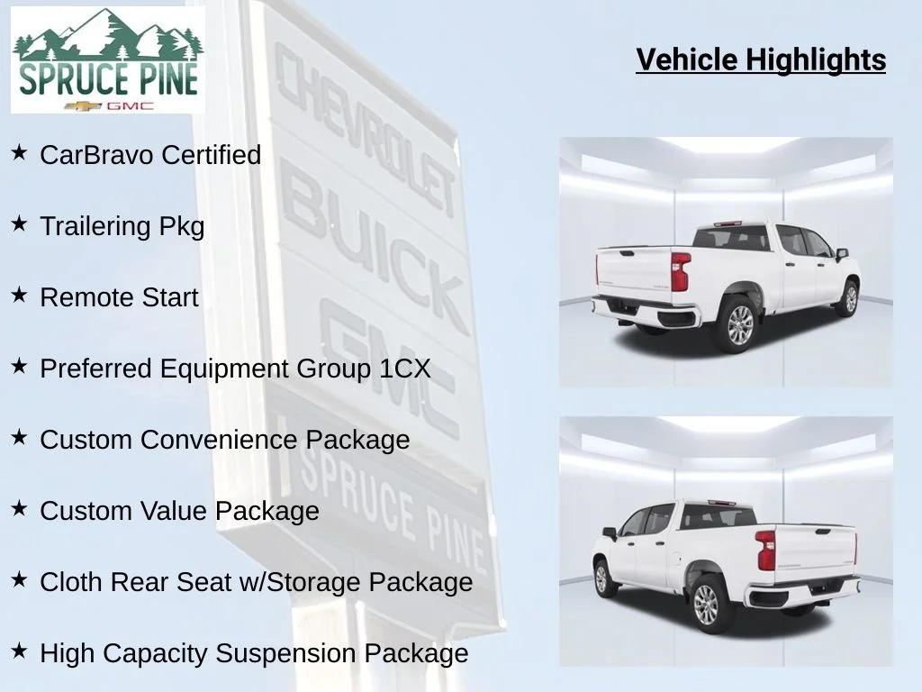 Used 2024 White Chevrolet Custom image 9