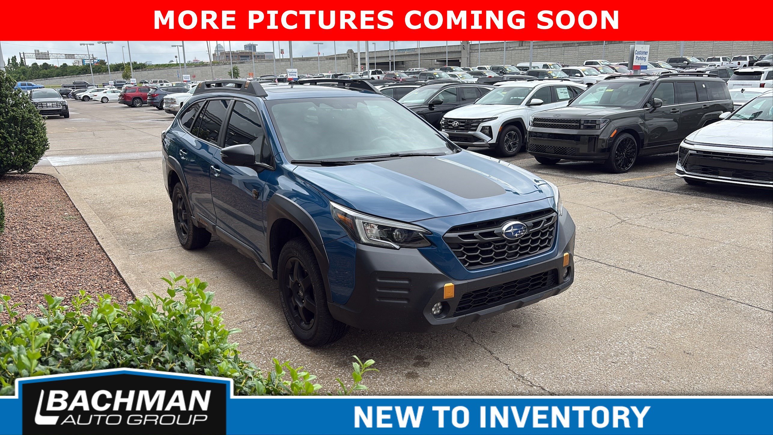 Used 2023 Geyser Blue Subaru Wilderness image 1