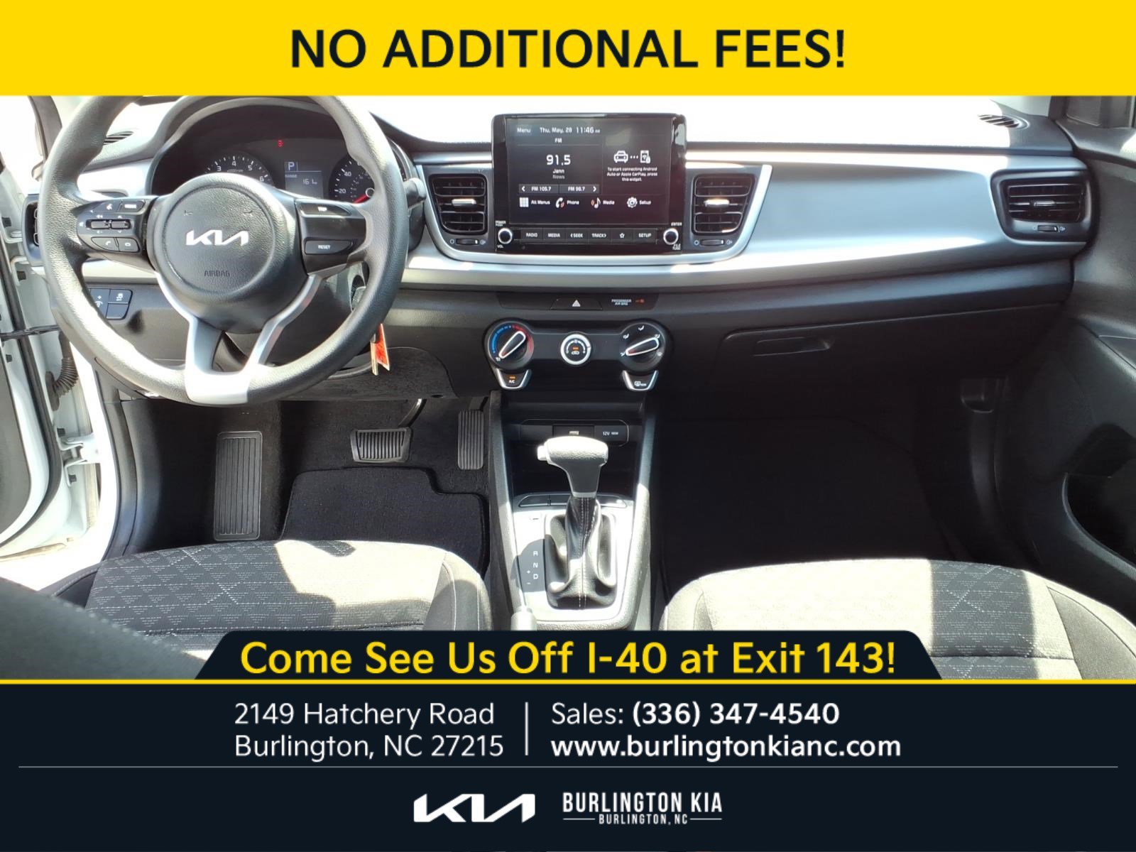 Used 2023 Clear White Kia LX image 6
