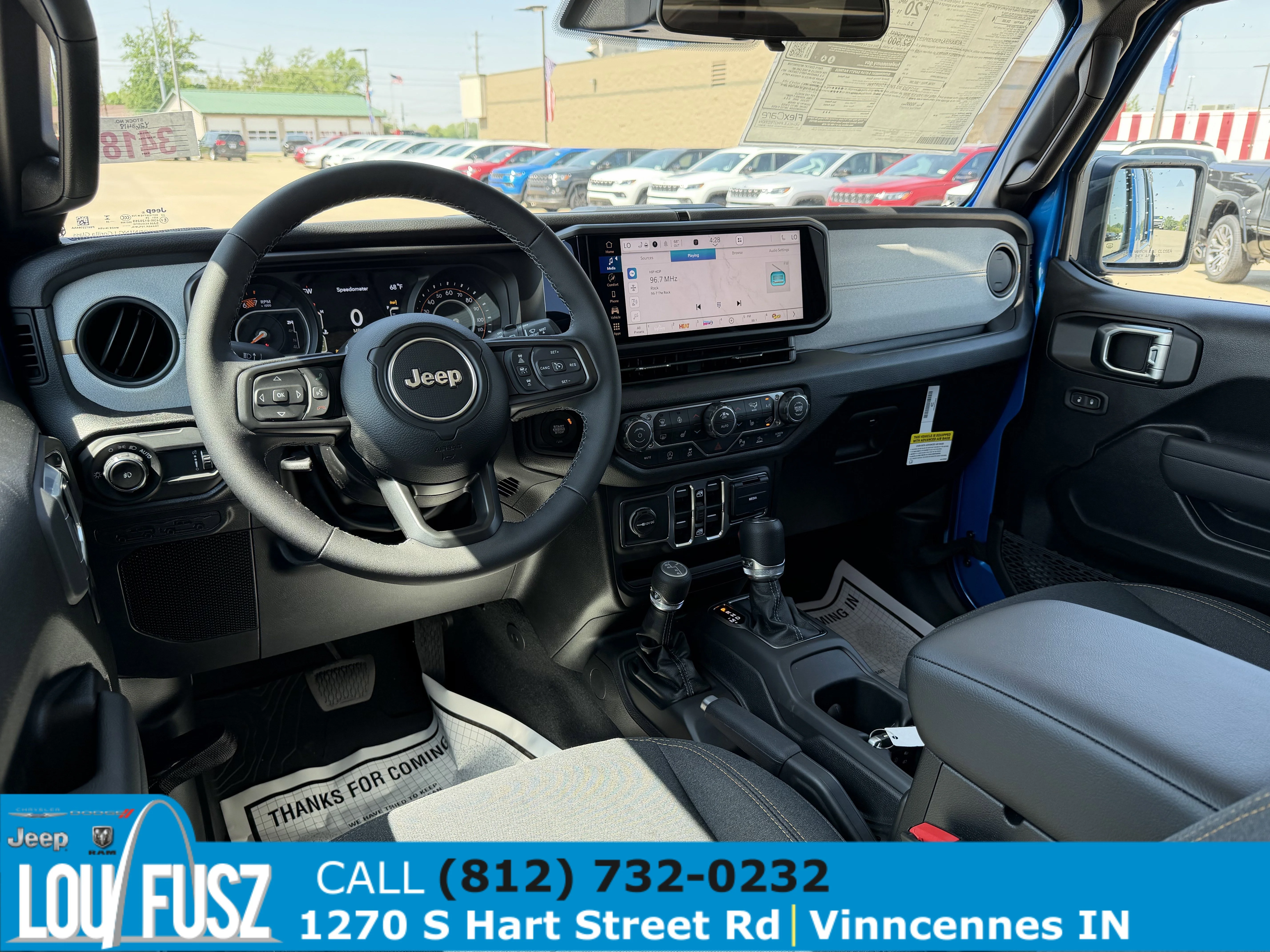 New 2026 Hydro Blue Pearl-Coat Exterior Paint Jeep Sport S image 11