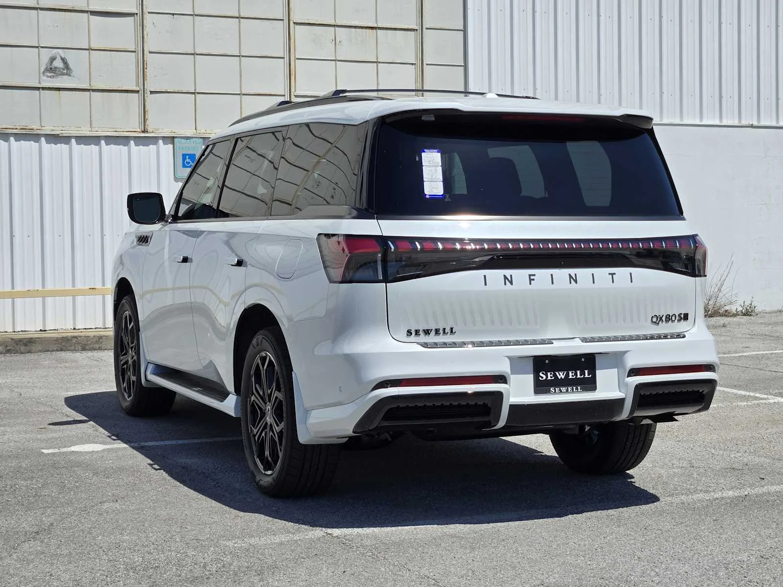 New 2026 RADIANT WHITE INFINITI Sport 4WD image 3