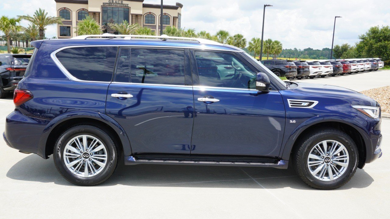 Used 2019 Blue INFINITI LUXE image 4