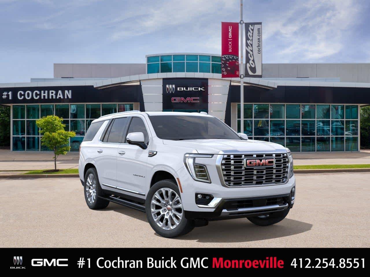 New 2026 Glacier White Tricoat GMC Denali image 1