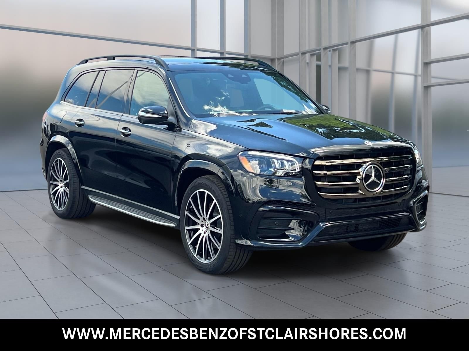 New 2026 Obsidian Black Metallic Mercedes-Benz GLS 580 image 7