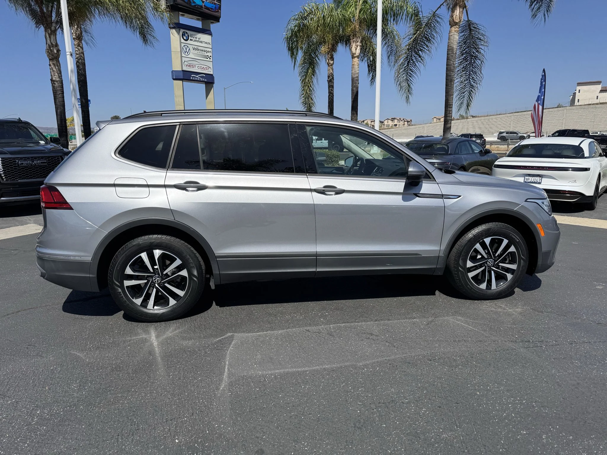 Certified Used 2024 Pyrite Silver Metallic Volkswagen S image 9