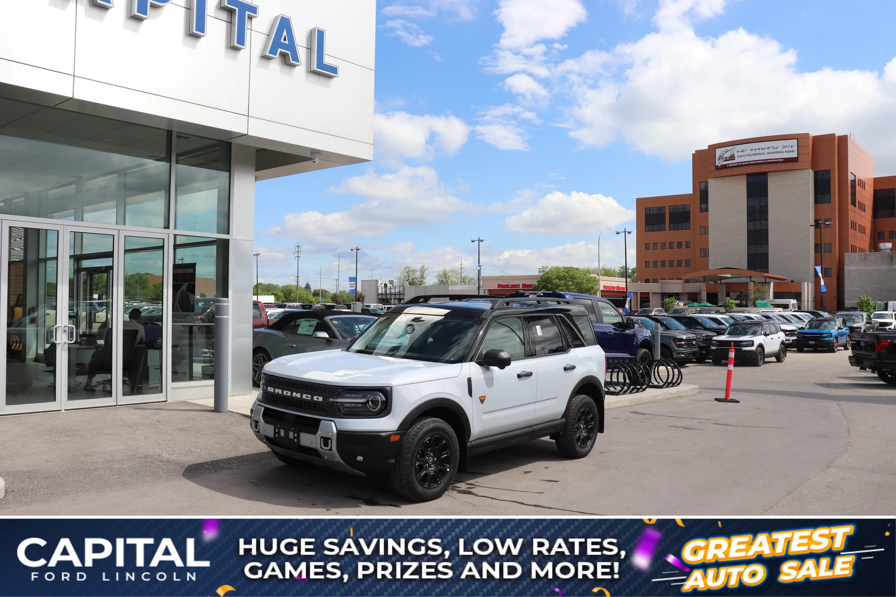 New 2026 SPACE WHITE METALLIC Ford Badlands image 1